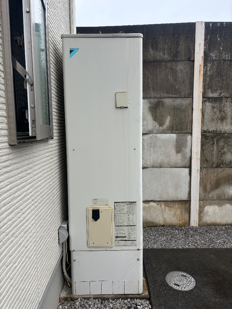 ダイキンエコキュートTUN46MFVから三菱エコキュートSRT-S466｜エコキュート交換工事｜栃木県真岡市長田｜ミサワホーム