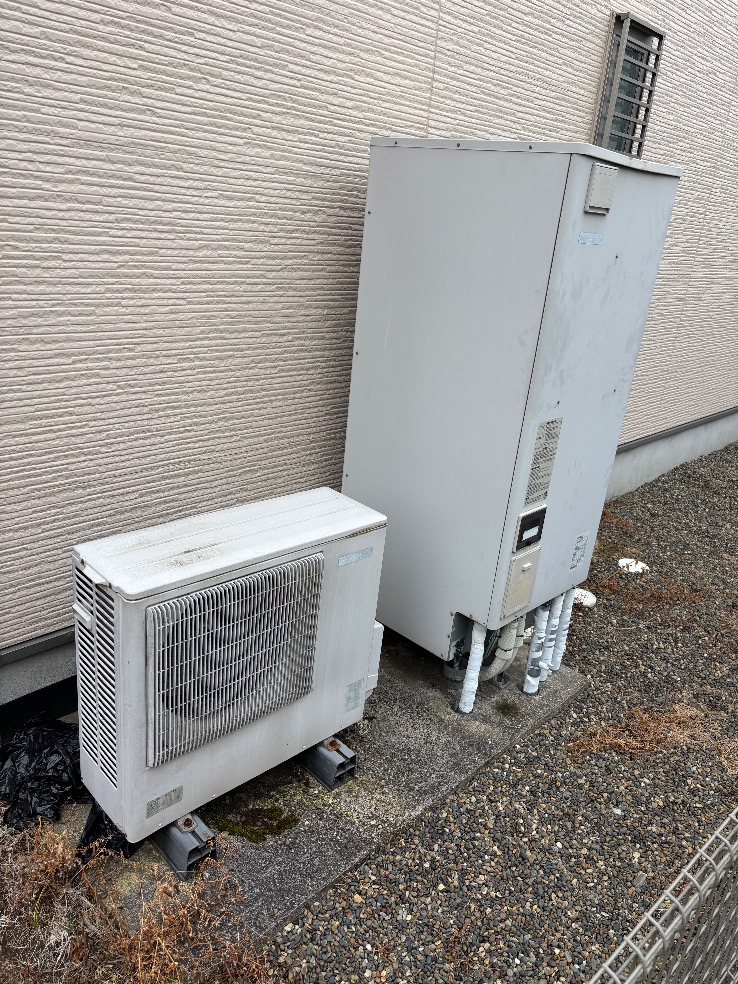 三菱エコキュートSRT-HPT37W1から三菱エコキュートSRT-S466｜エコキュート交換工事｜千葉県木更津市羽鳥野