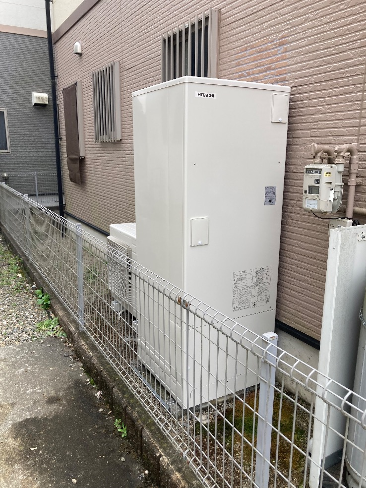 ダイキンエコキュートから日立エコキュートBHP-FG37XU｜エコキュート交換工事｜東京都立川市西砂町