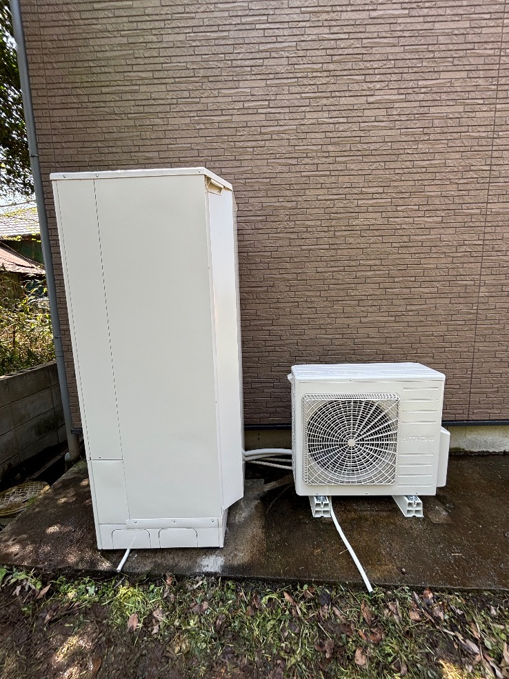 東芝エコキュートHWH-B465LTから日立エコキュートBHP-FG37XU｜エコキュート交換工事｜千葉県鎌ヶ谷市初富