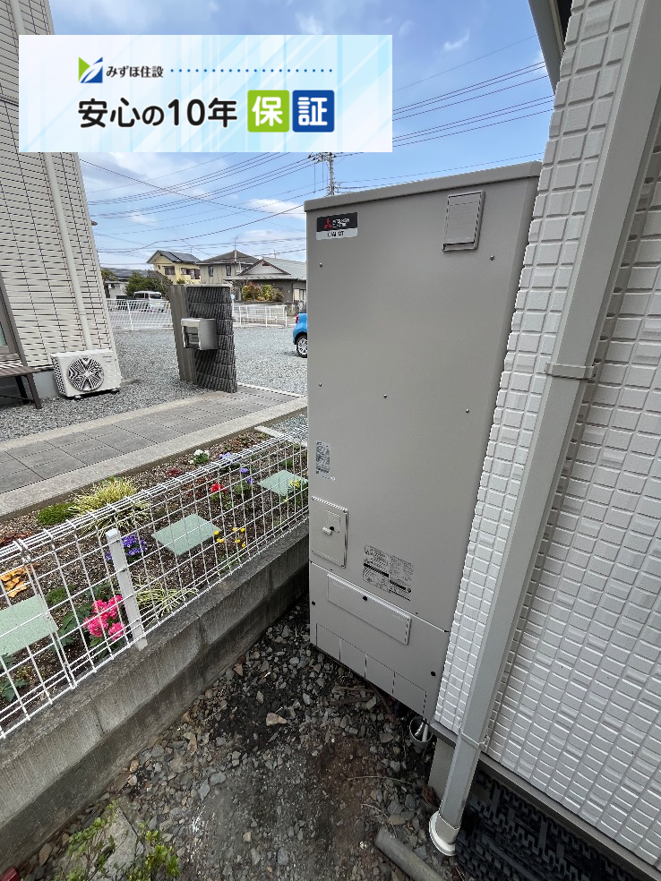 パナソニックエコキュートHE-S37FQから三菱エコキュートSRT-S376｜エコキュート交換工事｜栃木県日光市木和田島