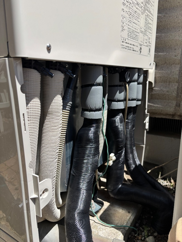 三菱電気温水器SRT-55W2から日立エコキュートBHP-FG46XU｜エコキュート交換工事｜栃木県下野市石橋
