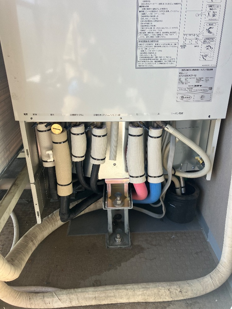 コロナエコキュートCTU-H3014AM-BLからコロナエコキュートCHP-S30AZ1-12｜エコキュート交換工事｜埼玉県さいたま市見沼区大和田町｜マンション｜ルネコンフォートレジデンス