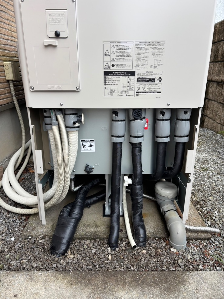 パナソニックエコキュートHE-KU46FXからパナソニックエコキュートSRT-S466U｜エコキュート交換工事｜埼玉県さいたま市岩槻区末田