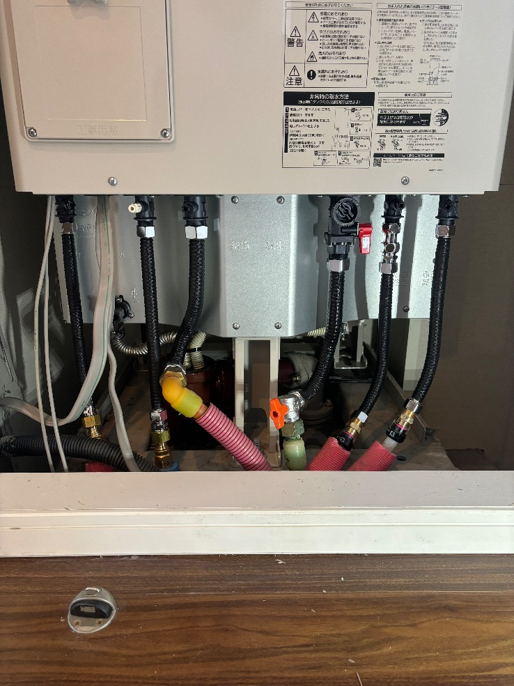三菱エコキュートSRT-HPT30WD1-Eから三菱エコキュートSRT-W306D-BS2｜エコキュート交換工事｜東京都江東区豊洲｜マンション｜ザ・豊洲タワー