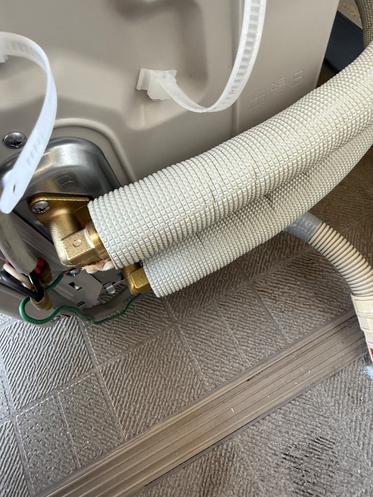 日立エコキュートBHP-TA370から三菱エコキュートSRT-S376｜エコキュート交換工事｜埼玉県さいたま市岩槻区西町｜マンション｜ヒューマンスクエア岩槻プレミアムタワー
