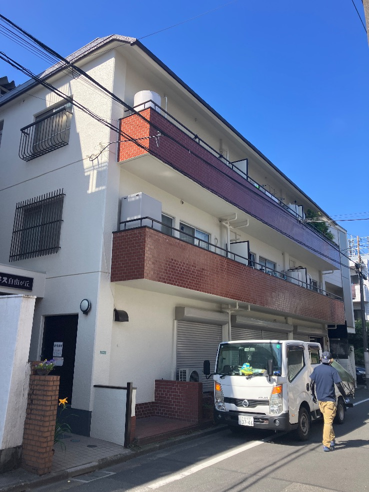 東芝電気温水器HPLL-TL371RMから三菱電気温水器SRG-305GM｜エコキュート交換工事｜東京都目黒区八雲｜マンション｜ジュネス自由が丘