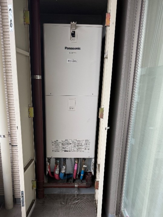 パナソニックエコキュートHE-SU37FQからダイキンエコキュートEQA37YFV｜エコキュート交換工事｜東京都文京区大塚｜マンション｜ブランズ文京茗荷谷
