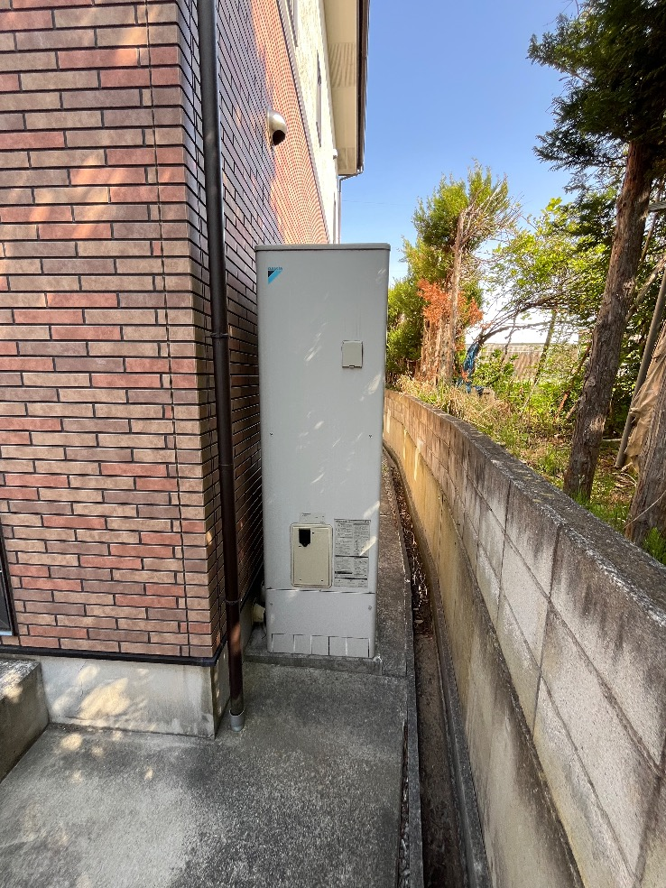 ダイキンエコキュートTUN46MFVから三菱エコキュートSRT-S466U｜エコキュート交換工事｜福島県郡山市安積町荒井字萬海