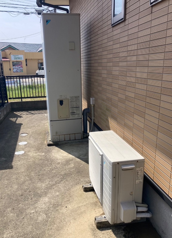 ダイキンエコキュートTU46MFVから日立エコキュートBHP-FV46WD｜エコキュート交換工事｜千葉県旭市新町｜ 