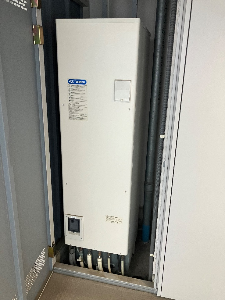 長府エコキュートEHP-3735GPXH-SからダイキンエコキュートEQA37YFV｜エコキュート交換工事｜東京都葛飾区金町｜マンション｜ヴィナシス金町タワーレジデンス