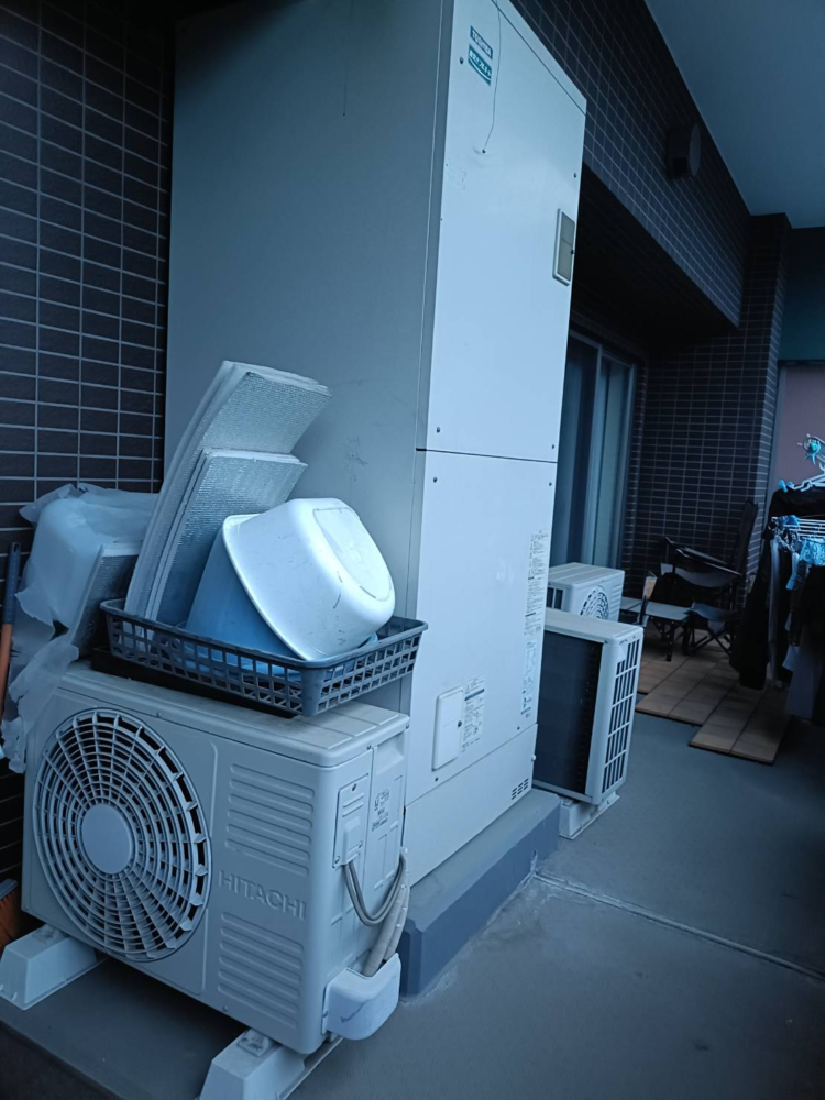 東芝電気温水器HPL-2TFB374RAUWからダイキンエコキュートEQA37YFV｜電気温水器｜エコキュート交換工事｜神奈川県川崎市麻生区片平｜マンション｜ミオカステーロ新百合ヶ丘
