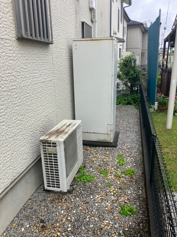 コロナエコキュートCTU-371NA7からダイキンエコキュートEQA37YFV｜エコキュート交換工事｜群馬県前橋市江田町
