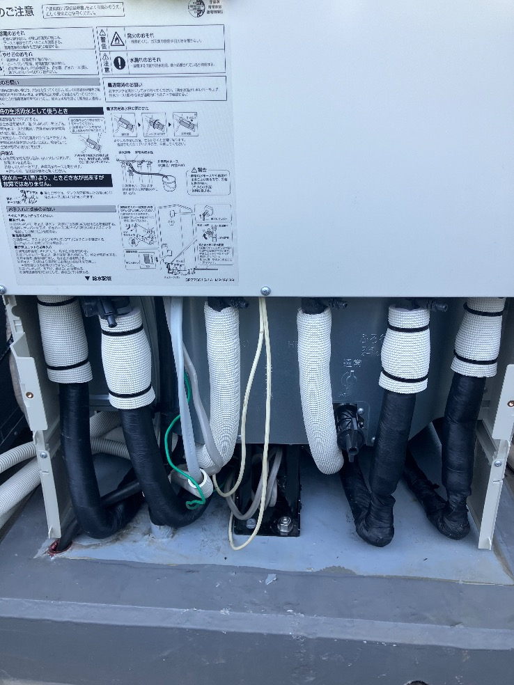 東芝電気温水器HPL-2TFB374RAUWからダイキンエコキュートEQA37YFV｜電気温水器｜エコキュート交換工事｜神奈川県川崎市麻生区片平｜マンション｜ミオカステーロ新百合ヶ丘
