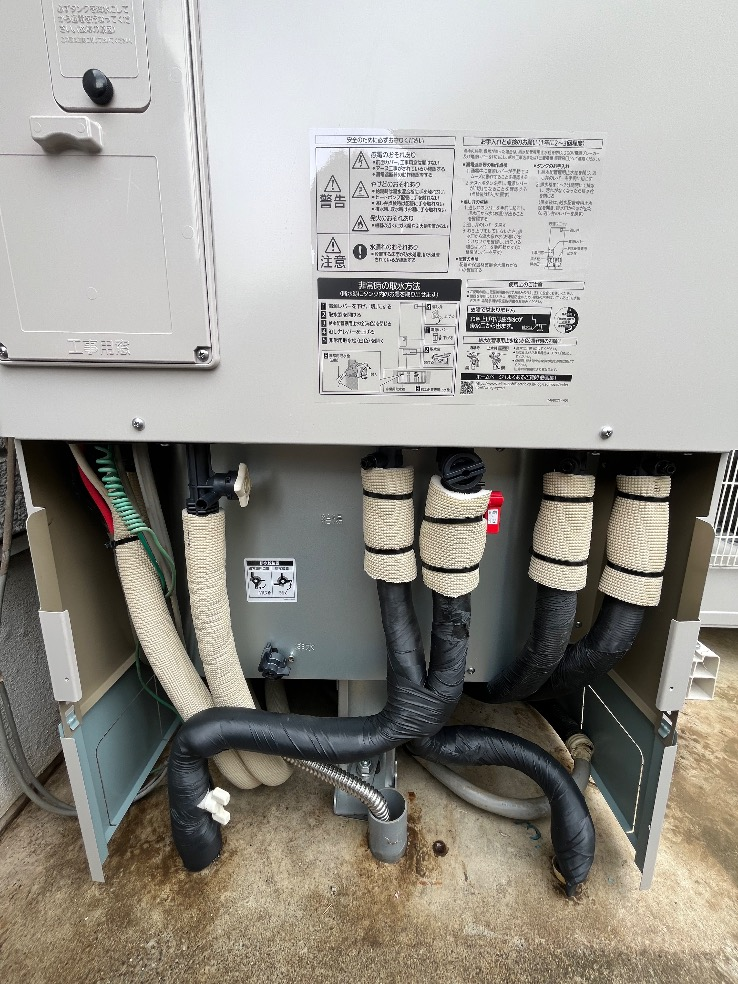 日立電気温水器BE-F56CWUから三菱エコキュートSRT-S376U｜エコキュート交換工事｜千葉県船橋市上山町