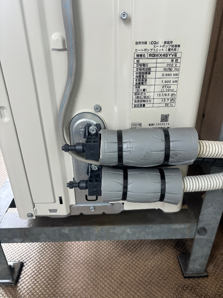ダイキンエコキュートTU37GFVからダイキンエコキュートEQX37YFVE｜エコキュート交換工事｜東京都中央区勝どき｜マンション｜TheTokyoTowers SeaTower