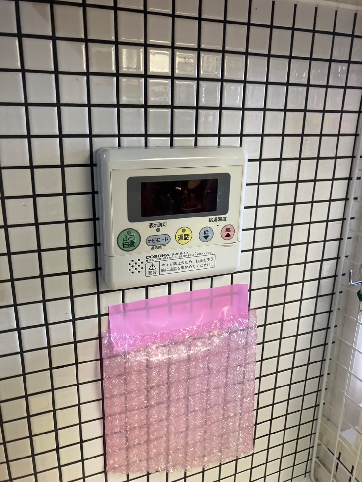 コロナエコキュートCHP-H3014AM-BLからコロナエコキュートCHP-S30AZ1-12｜エコキュート交換工事｜埼玉県久喜市桜田｜マンション｜シンフォニーレジデンス