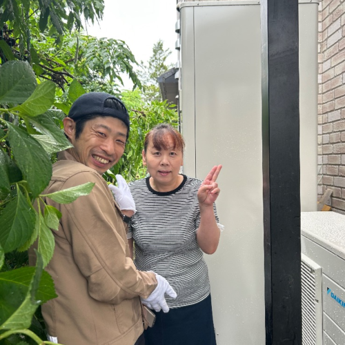 ダイキンエコキュートTU46GFVからダイキンエコキュートEQX46YFV｜エコキュート交換工事｜長野県安曇野市明科中川手