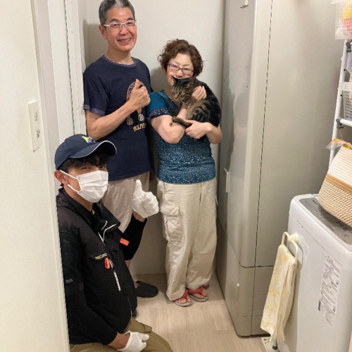 ナショナルエコキュートHE-K37AQMからダイキンエコキュートEQA37YFV｜エコキュート交換工事｜東京都北区赤羽西｜マンション｜リノア赤羽