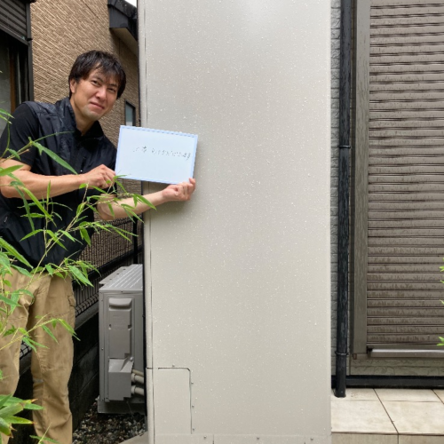 三菱エコキュートSRT-HPT46WU5から三菱エコキュートSRT-S466U｜エコキュート交換工事｜埼玉県さいたま市北区本郷町