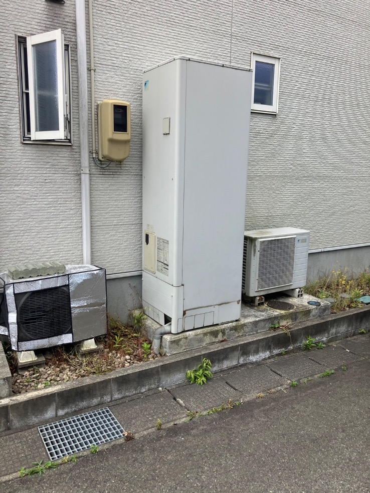 ダイキンエコキュートTUN46LFVからダイキンエコキュートEQX46YFV｜エコキュート交換工事｜新潟県新潟市秋葉区｜ハーバーハウス 