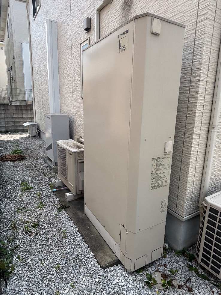 サンデンエコキュートEB-U37QTA6からコロナエコキュートCHP-E372AZ1｜エコキュート交換工事｜千葉県市原市国分寺台中央