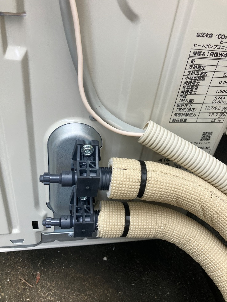 ユパック電気温水器L45SN-5からダイキンエコキュートEQA37YFV｜エコキュート交換工事｜埼玉県鶴ヶ島市上広谷