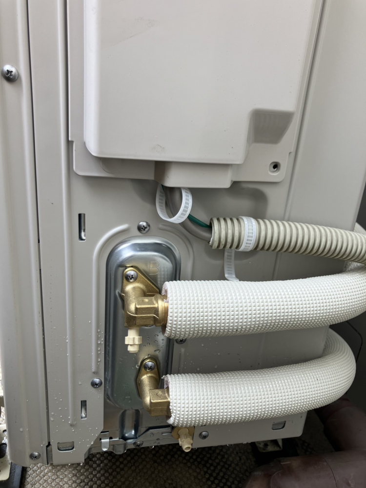 コロナエコキュートCTU-H3014Aから三菱エコキュートSRT-S376｜エコキュート交換工事｜東京都足立区新田｜マンション｜グランスイートハートアイランド 