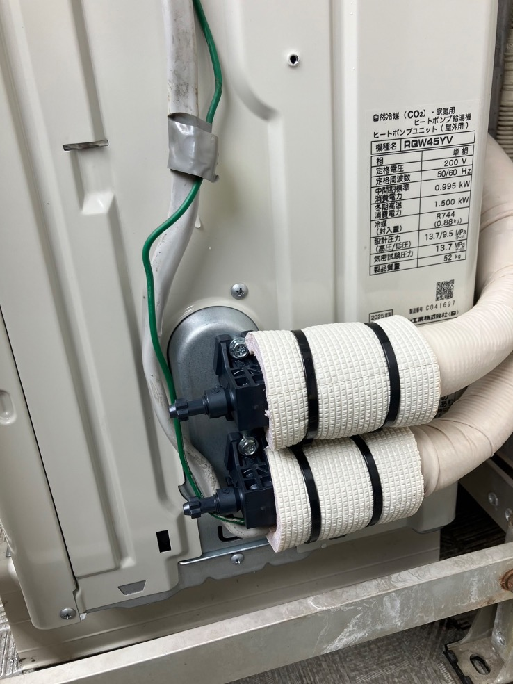 ナショナルエコキュートHE-K37AQMからダイキンエコキュートEQA37YFV｜エコキュート交換工事｜東京都北区赤羽西｜マンション｜リノア赤羽
