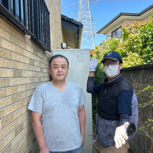 ダイキンエコキュートTU37JFVからダイキンエコキュートEQX37YFV｜エコキュート交換工事｜栃木県足利市葉鹿町