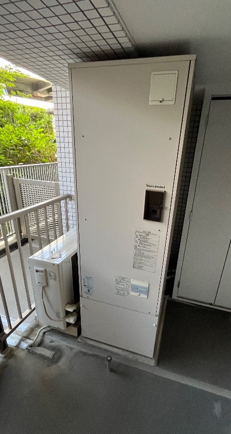 タカラスタンダードエコキュートEC-3704KU-FAから日立エコキュートBHP-FG37XU｜エコキュート交換工事｜埼玉県北葛飾郡杉戸町高野台西｜マンション｜ルネサンスプレミアムサイト