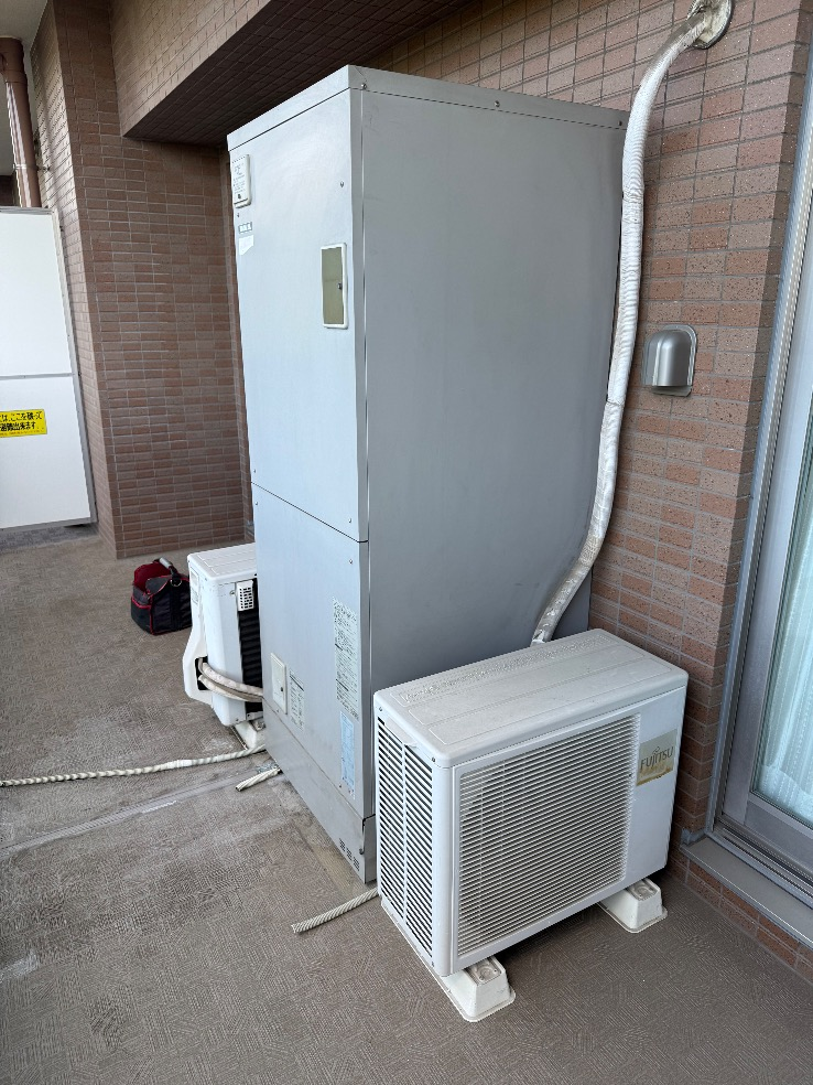 東芝電気温水器HPL-2TFB375RAUから三菱エコキュートSRT-S376｜エコキュート交換工事｜神奈川県横浜市港北区新横浜｜マンション｜ミオカステーロ新横浜
