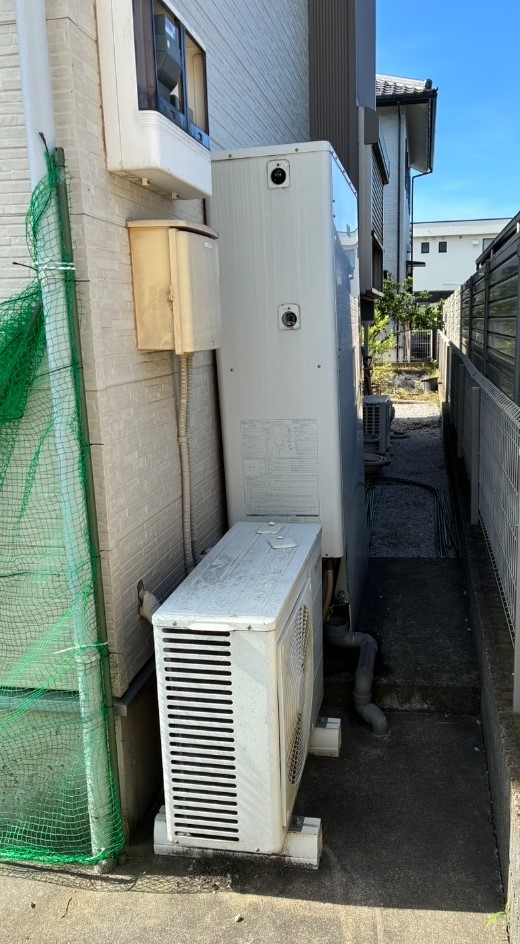 コロナエコキュートCHP-H3728Aから三菱エコキュートSRT-S376｜エコキュート交換工事｜埼玉県川越市石原町
