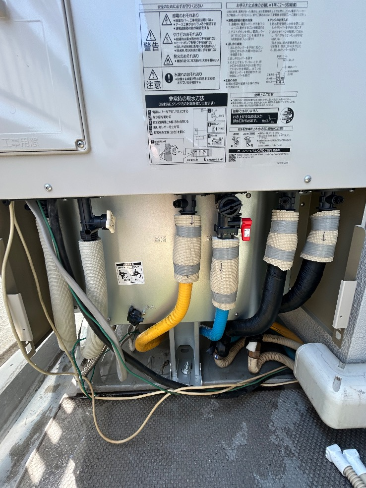 日本キャリア電気温水器HPL-2TFB375RAUから三菱エコキュートSRT-S376｜エコキュート交換工事｜電気温水からエコキュート｜東京都千代田区神田練塀町｜マンション｜パークタワー秋葉原