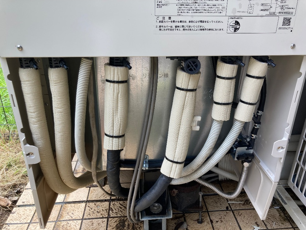 コロナエコキュートCTU-H3014AMから日立エコキュートBHP-FG37XU｜エコキュート交換工事｜千葉県船橋市上山町｜マンション｜ザ・ガーデンプレミアム