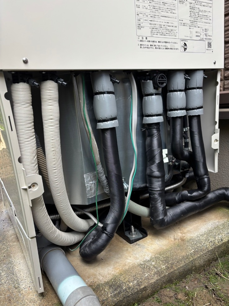 セキスイ電気温水器から日立エコキュートBHP-FG37XU｜エコキュート交換工事｜千葉県大網白里市ながた野