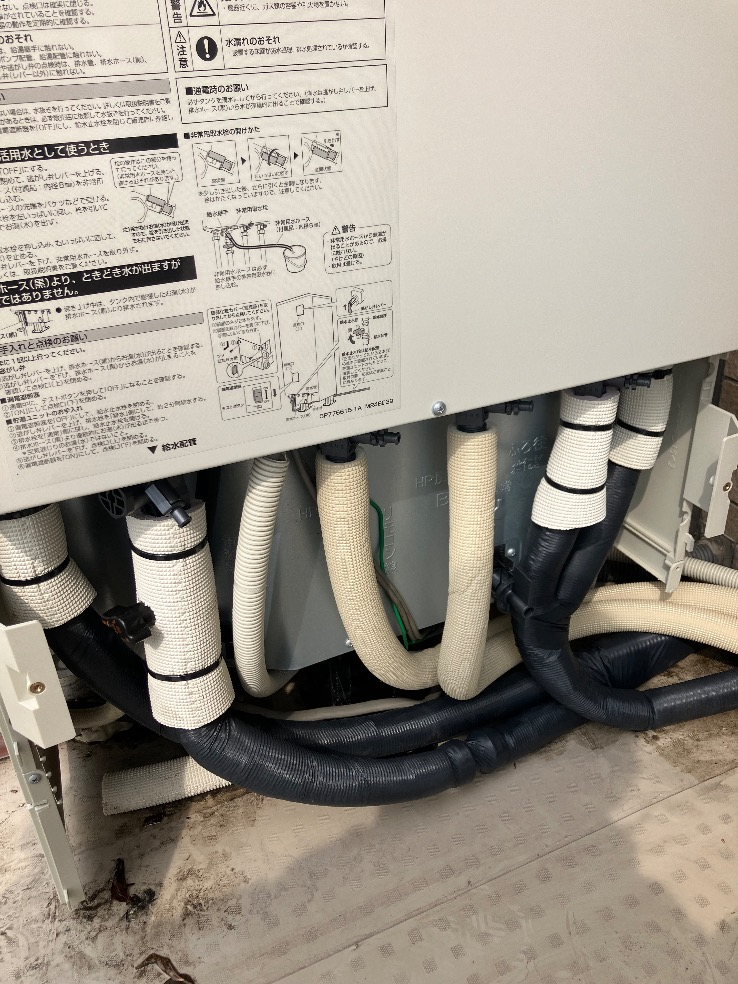 日立電気温水器BE-F37CWUからダイキンエコキュートEQX37YFV｜エコキュート交換工事｜東京都羽村市小作台｜マンション｜グランエール小作駅前