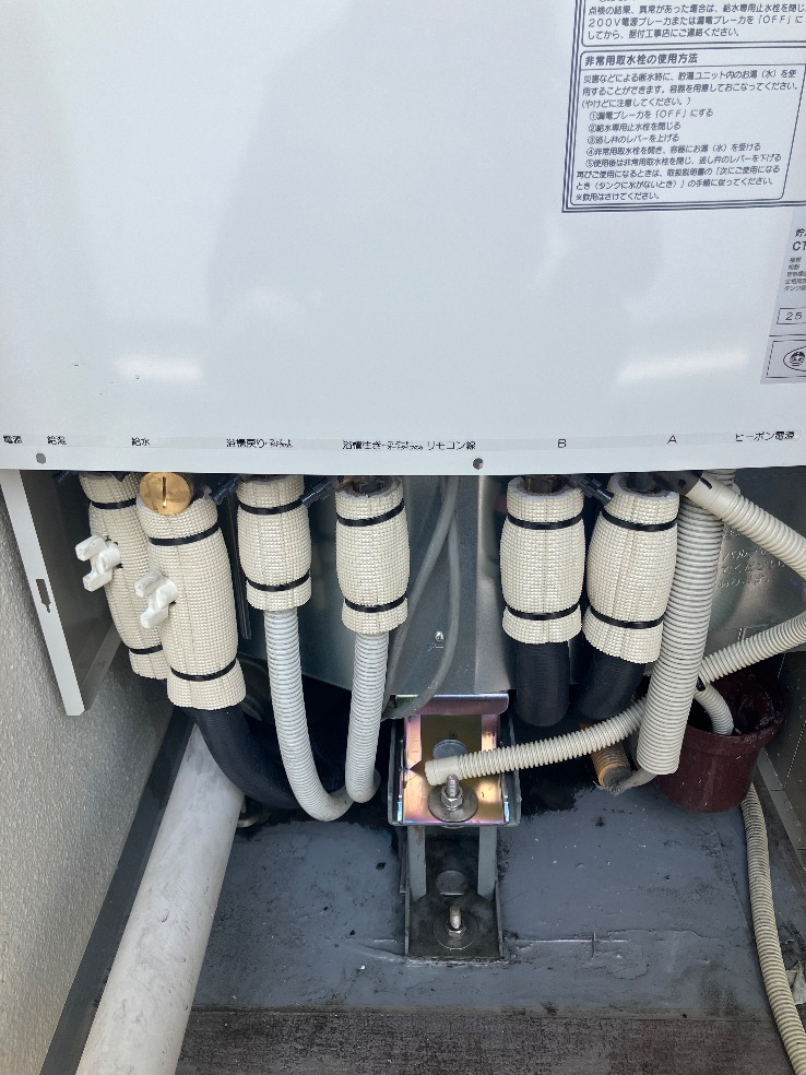 コロナエコキュートCHP-301DA7-1-BLからコロナエコキュートCHP-S30AZ1-12｜エコキュート交換工事｜埼玉県さいたま市北区宮原町｜マンション｜パークシティさいたま北ブライトレジデンス