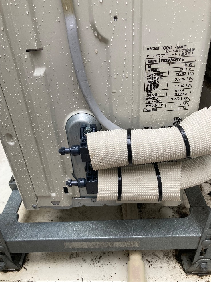 ダイキンエコキュートTU37LFVからダイキンエコキュートEQA37YFV｜エコキュート交換工事｜東京都世田谷区太子堂｜マンション｜オープンレジデンス三軒茶屋