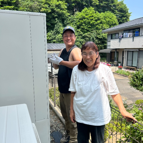 東芝エコキュートHWH-FBH373CTGから日立エコキュートBHP-FG37XU｜エコキュート交換工事｜茨城県ひたちなか市阿字ケ浦町