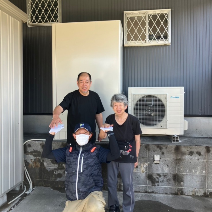 ダイキンエコキュートTU37HFTVからダイキンエコキュートEQA37YFTV|エコキュート交換工事|東京都稲城市百村