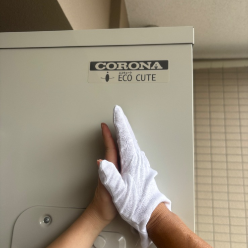 コロナエコキュートEC-3006KU-FANSからコロナエコキュートCHP-S30AY1-12B｜エコキュート交換工事｜神奈川県川崎市幸区塚越｜マンション｜ラグゼコート