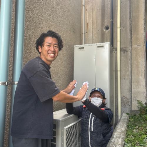 ダイキンエコキュートTUK37KFCVからダイキンエコキュートEQX37YFV｜エコキュート交換工事｜神奈川県三浦郡葉山町堀内