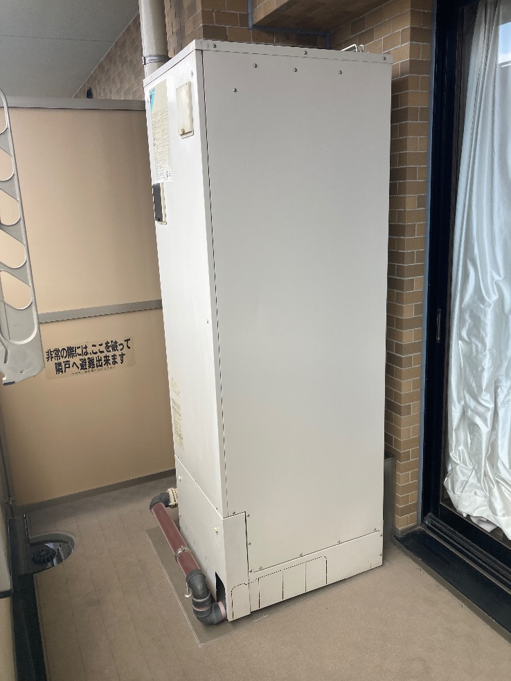 ダイキンエコキュートEQ31GFCVから三菱エコキュートSRT-W306D-2｜エコキュート交換工事｜東京都足立区一ツ家｜マンション｜コンフォートパレス六町