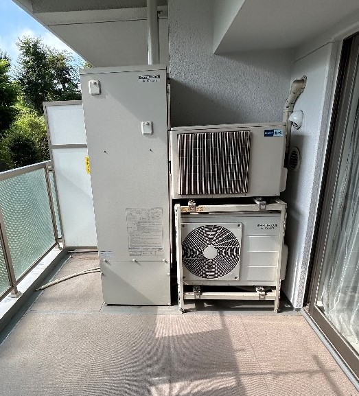 コロナエコキュートCHP-H3014AからコロナエコキュートCHP-S30AZ1-12｜エコキュート交換工事｜千葉県松戸市小山｜マンション｜ソフィア松戸