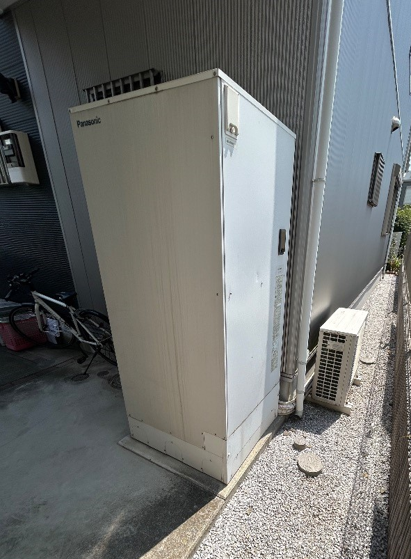 パナソニックエコキュートHE-46D1QAPからダイキンエコキュートEQX37YFV｜エコキュート交換工事｜東京都青梅市野上町｜大広建設