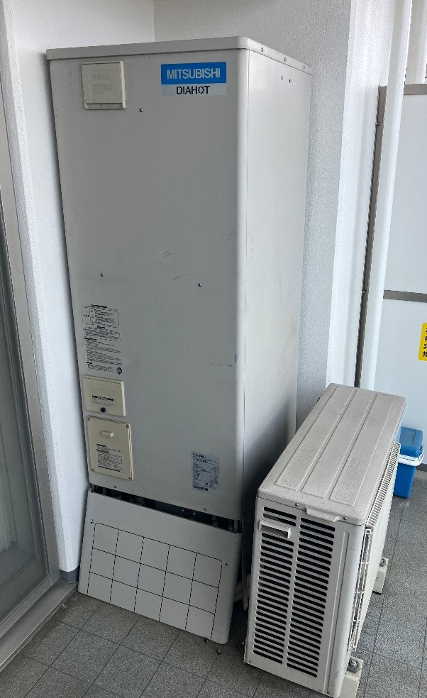 三菱エコキュートSRT-HPT30WD4から三菱エコキュートSRT-S376｜エコキュート交換工事｜東京都練馬区高野台｜マンション｜レーベンリヴァーレタワーザ・テラス