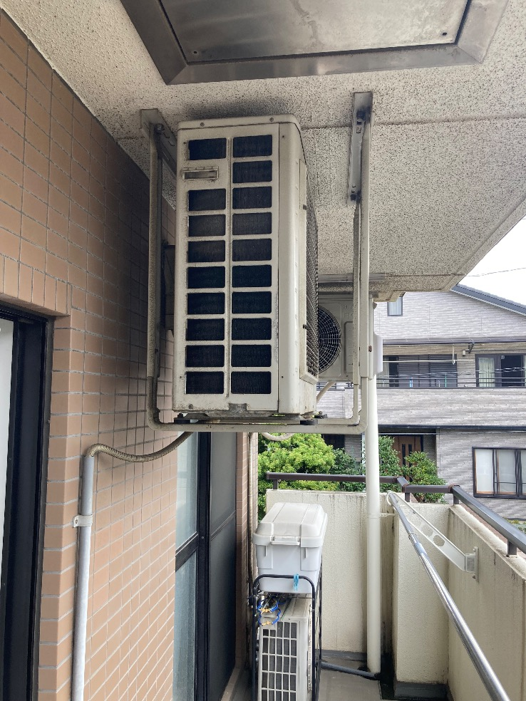 ダイキンエコキュートTU37KFVからダイキンエコキュートEQX37YFV｜エコキュート交換工事｜神奈川県川崎市多摩区宿河原｜マンション｜リノア多摩川コルテ