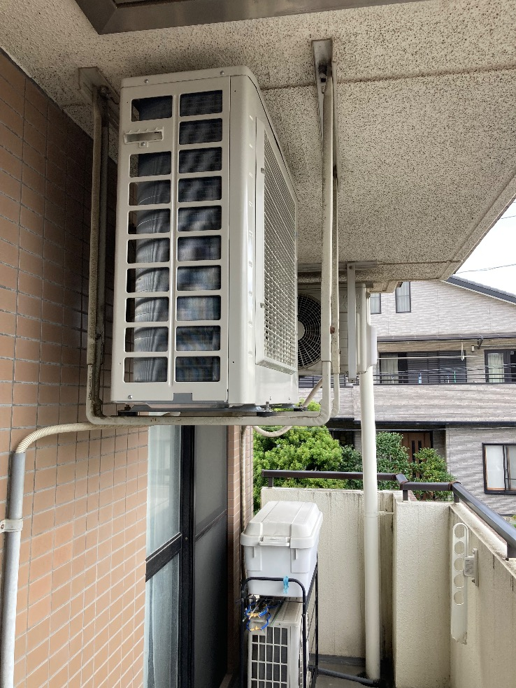 ダイキンエコキュートTU37KFVからダイキンエコキュートEQX37YFV｜エコキュート交換工事｜神奈川県川崎市多摩区宿河原｜マンション｜リノア多摩川コルテ