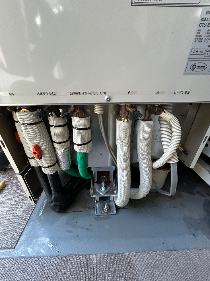 コロナエコキュートCHP-H3014AからコロナエコキュートCHP-S30AZ1-12｜エコキュート交換工事｜千葉県松戸市小山｜マンション｜ソフィア松戸